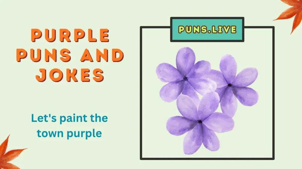 Purple Puns and Jokes
