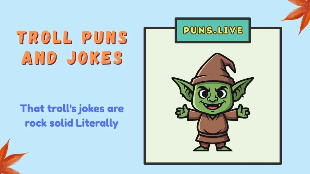Troll Puns and Jokes